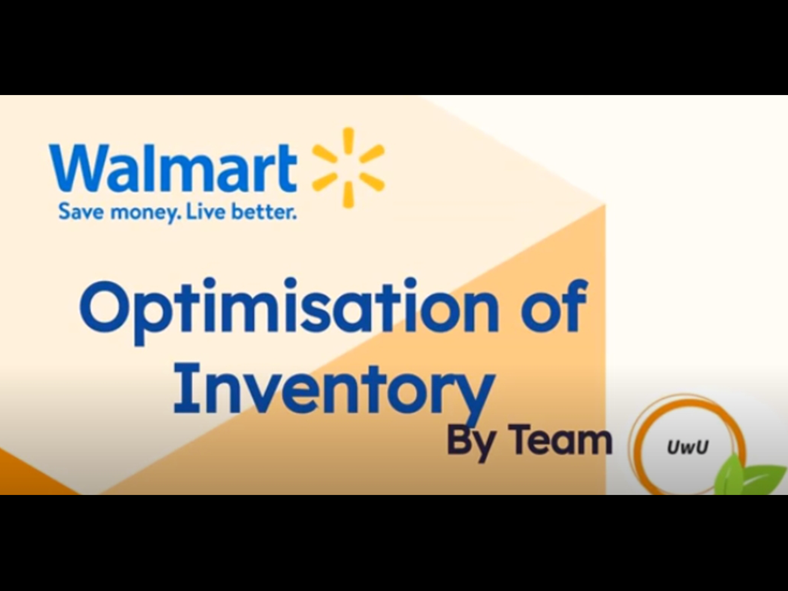 Optimisation of Inventory Management