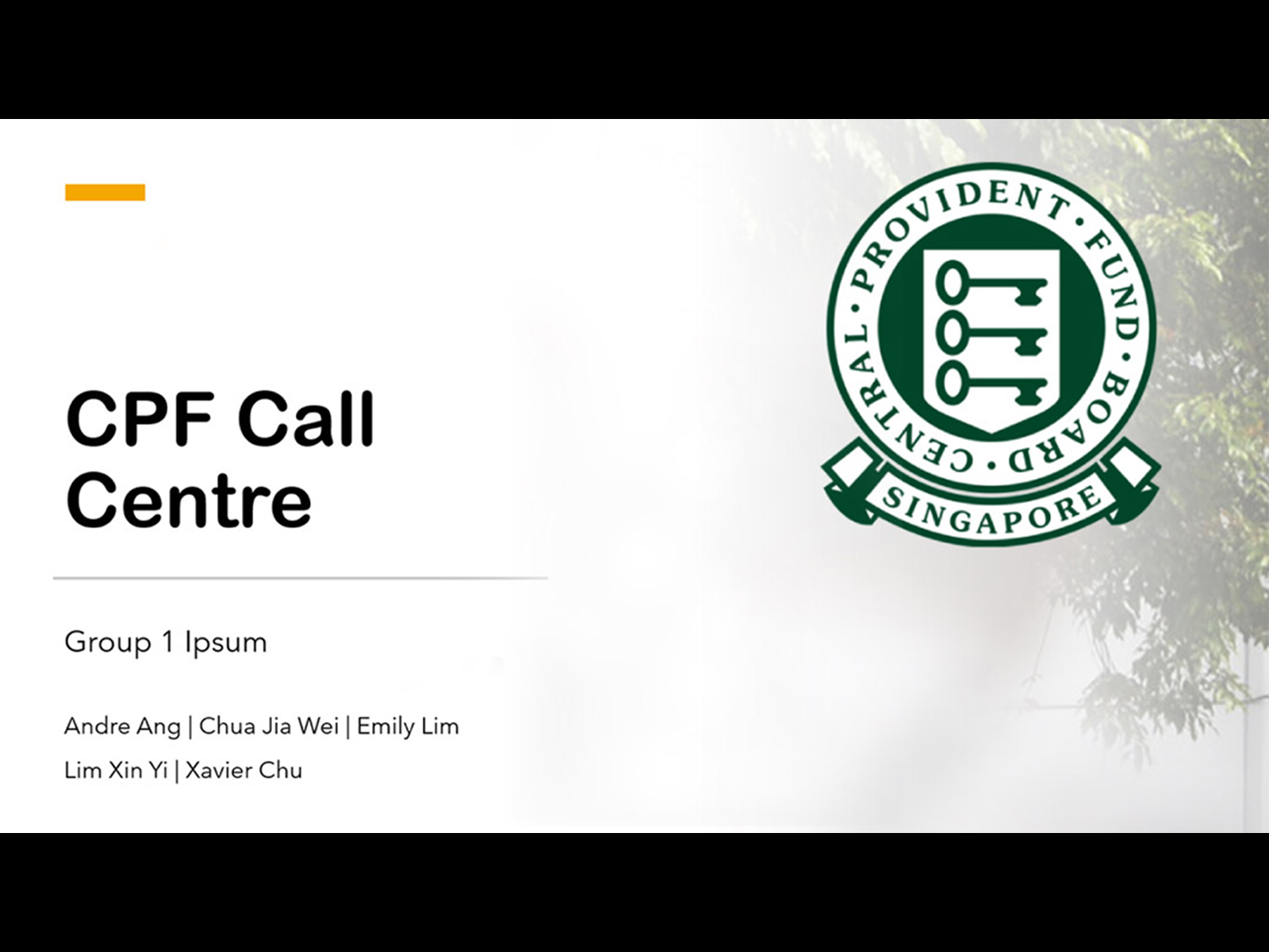 CPF Call Centre