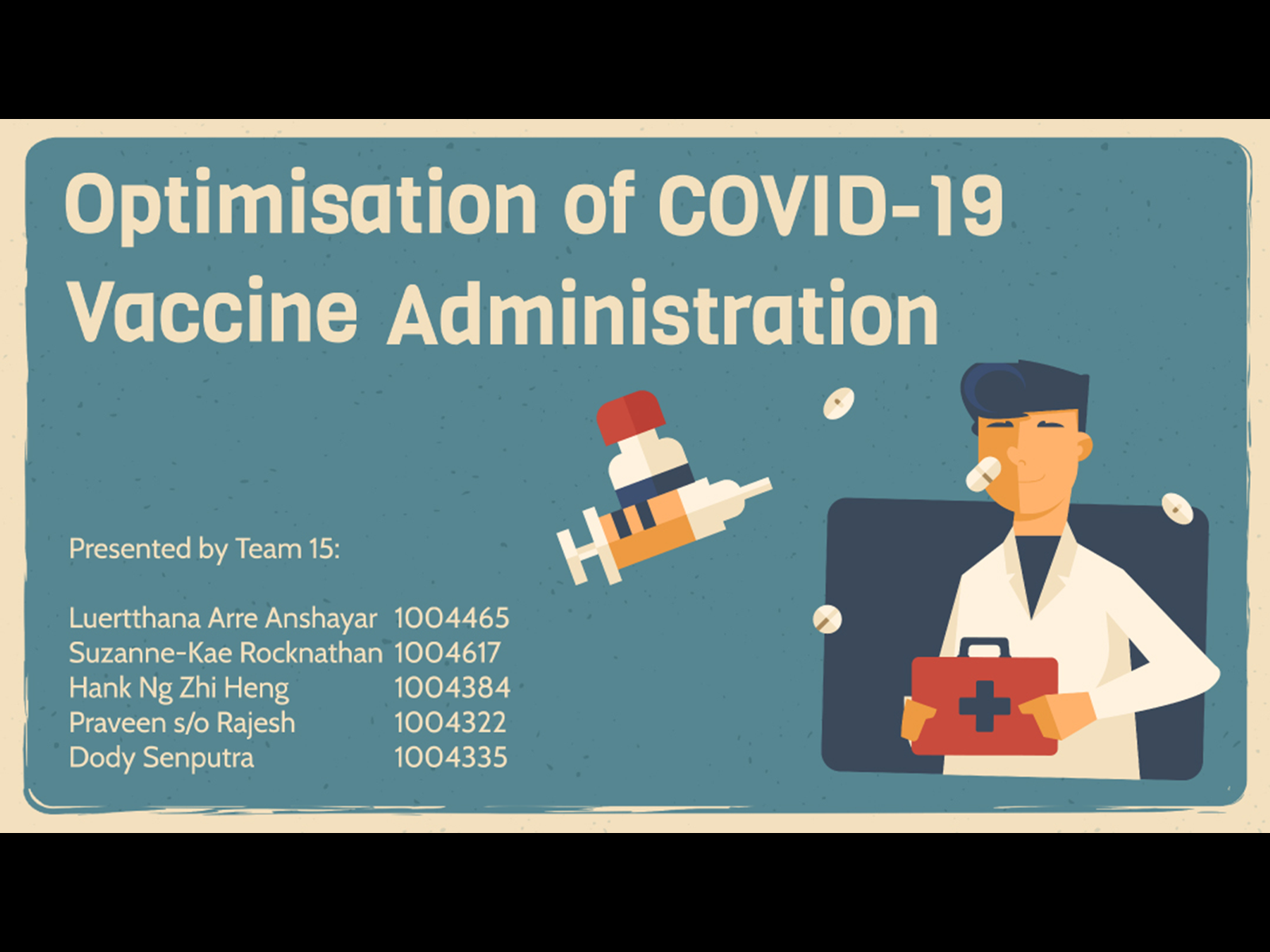 Optimisation of COVID-19 Vaccine Administration