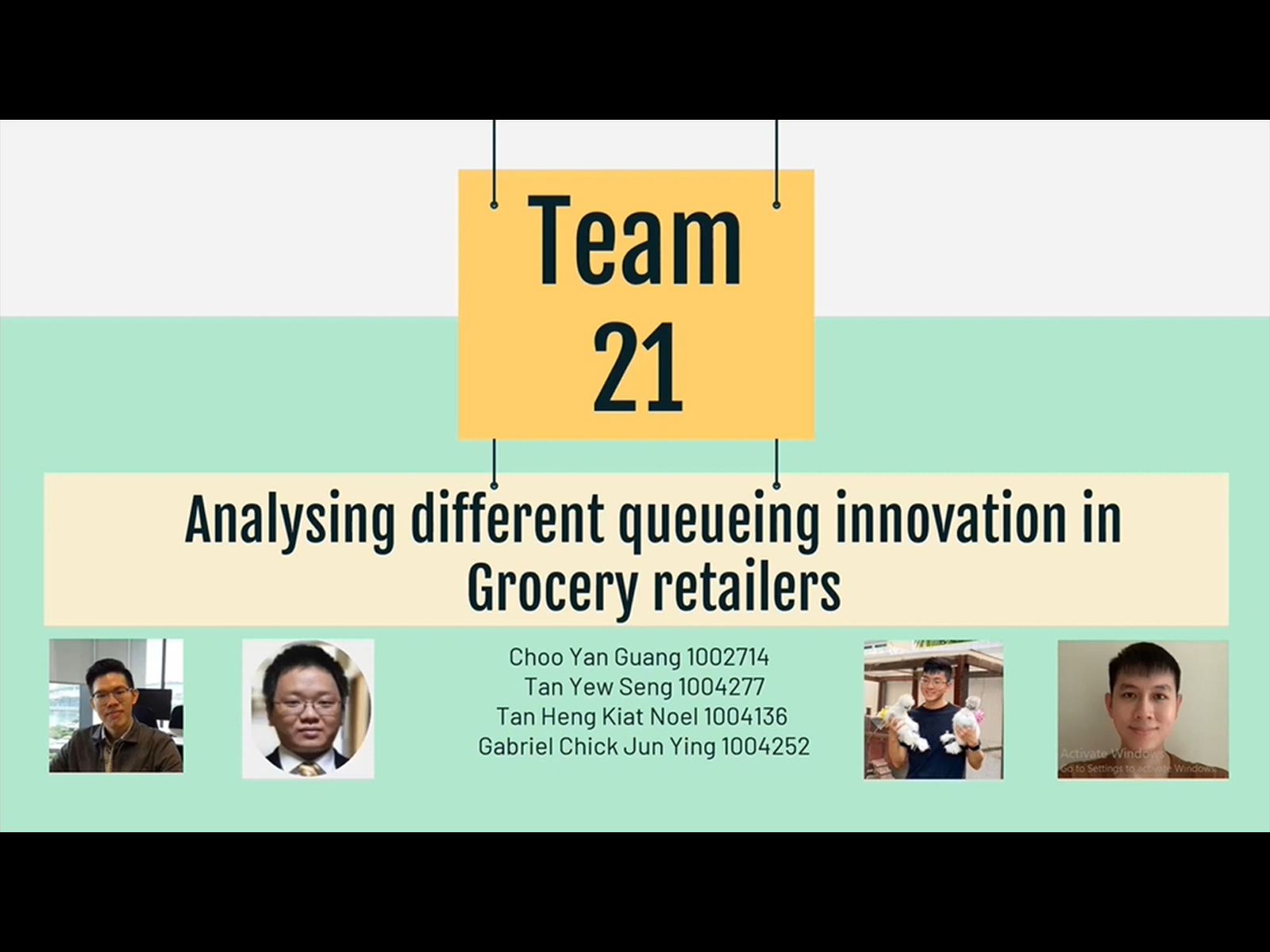 Analysing Different Queueing Innovation in Grocery Retailers