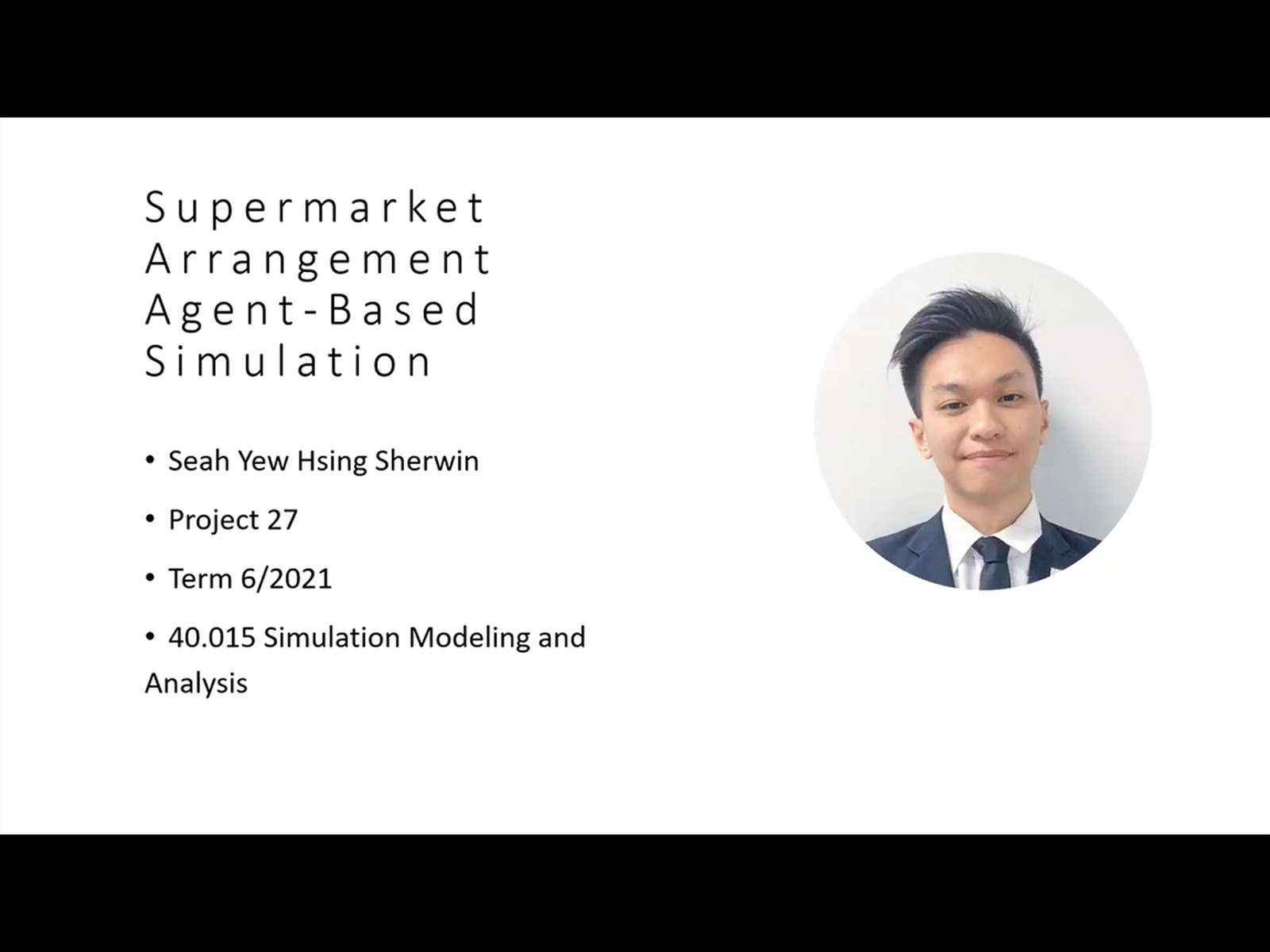 Supermarket Arrangement Agent-Based Simulation