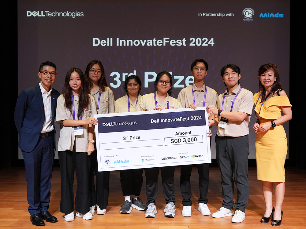 National third prize in university track for Dell InnovateFest 2024 Team FEAMurs