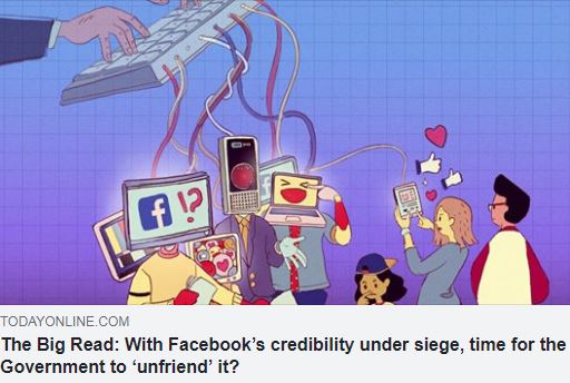 The Big Read With Facebooks credibility under siege time for the Government to unfriend it