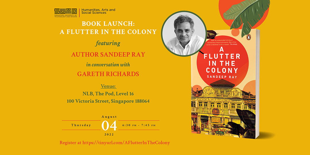 Book Launch of Dr Sandeep Rays new book A Flutter in the Colony