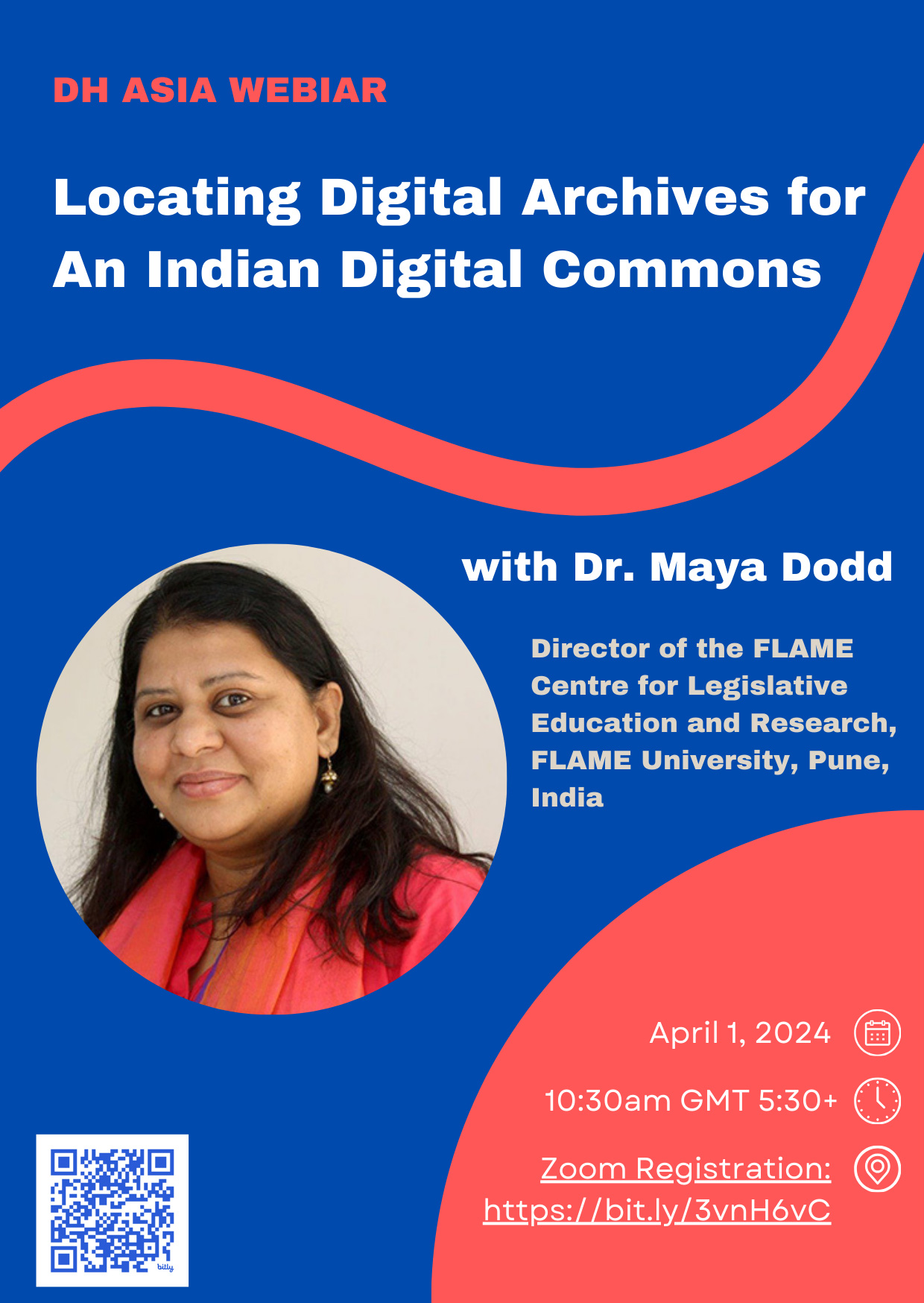 DH Asia Webinar Series Locating Digital Archives for An Indian Digital Commons by Dr Maya Dodd