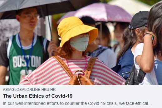 The Urban Ethics of COVID-19