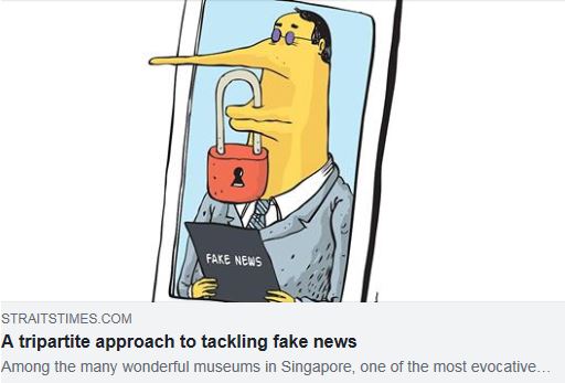 A tripartite approach to tackling fake news - media tech companies State consumers