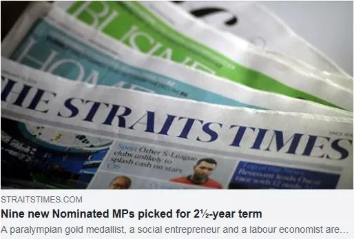 Nine new Nominated MPs picked for 2-year term