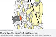 How to fight fake news Tech has the answers