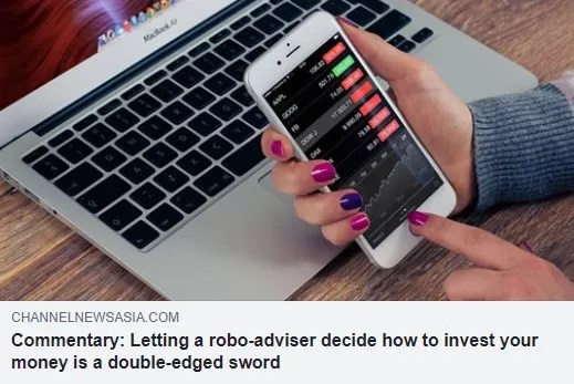 Commentary Letting a robo-adviser decide how to invest your money is a double-edged sword