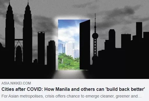 Cities after COVID How Manila and others can build back better