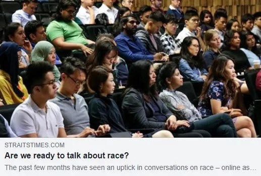 Are we ready to talk about race