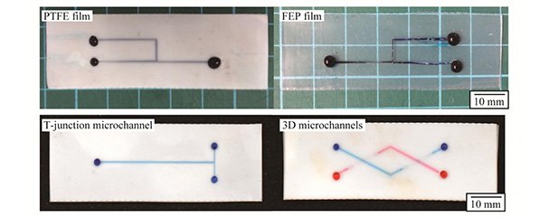 SUTD researchers developed new methods to create microfluidic devices with fluoropolymers