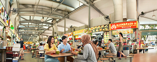 Catering to the various appetites of technology adoption in Singapores food centres